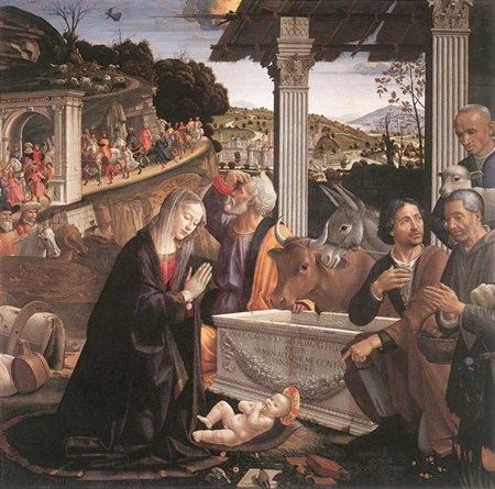 Natività di Cristo - Domenico Ghirlandaio